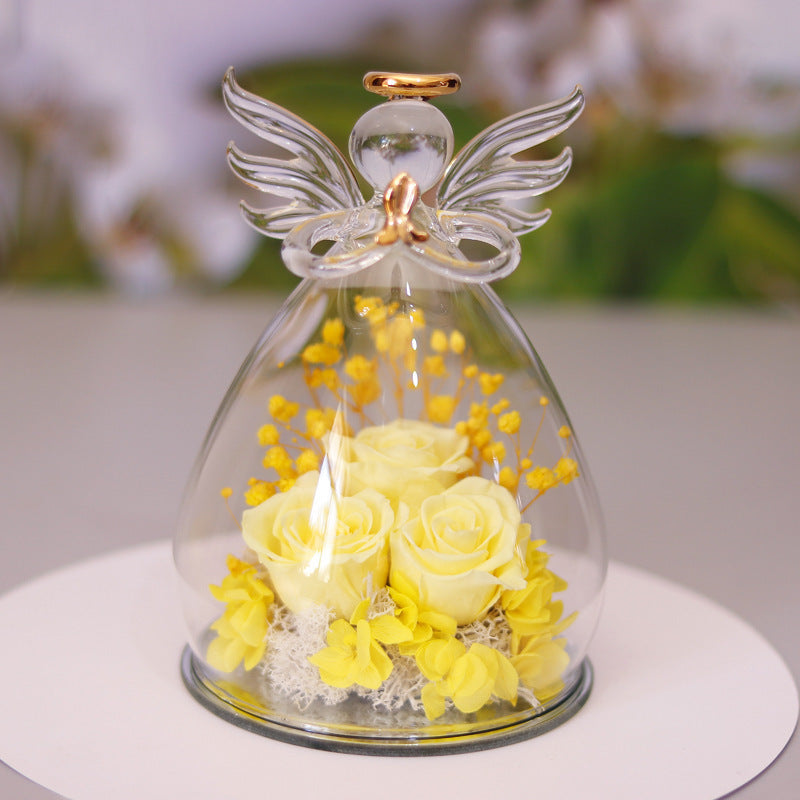 Eternal Flower Gift Box Angel - PixliFi