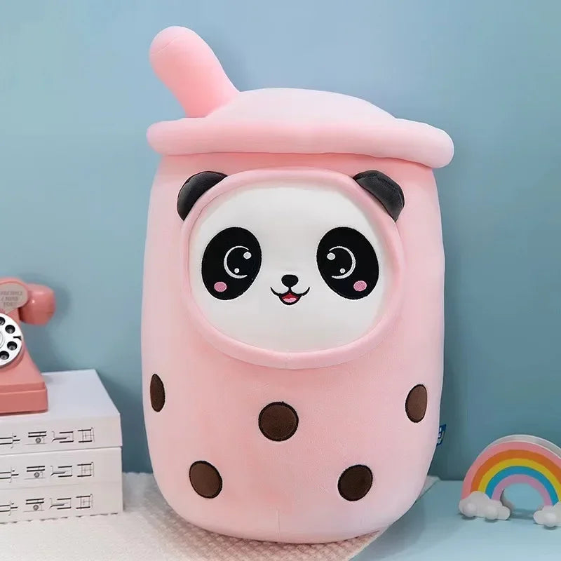 24-70cm Boba Plush Plush PixliFi Pink Panda plush 50cm 