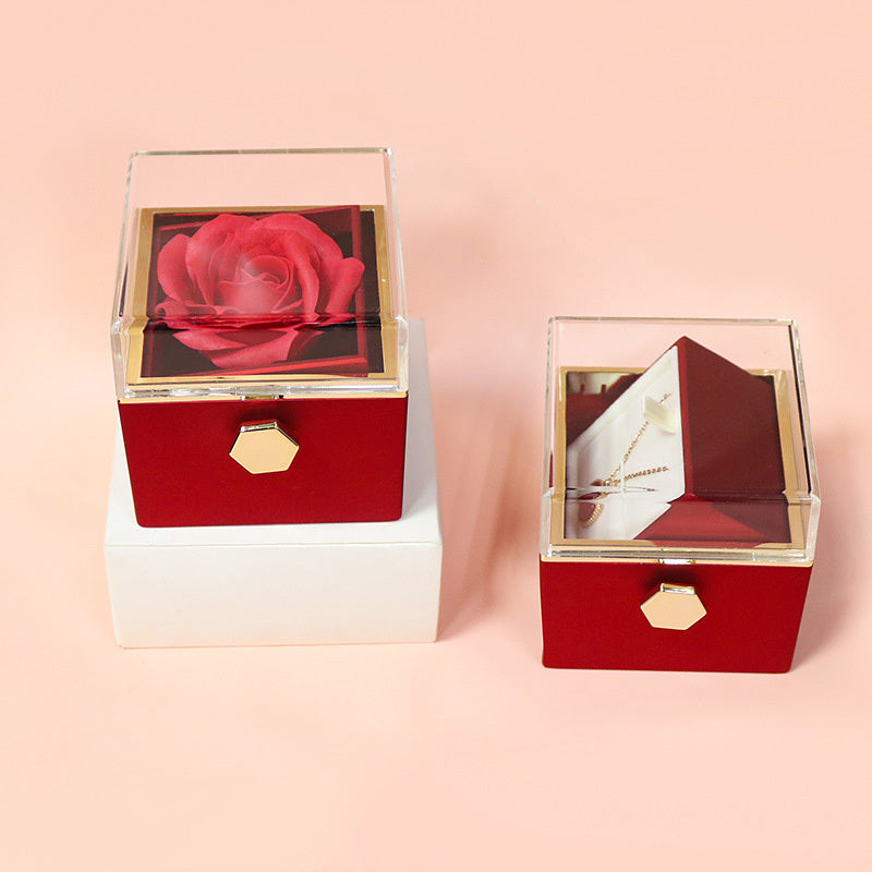 Forever Eternal Rose Rotating Box - PixliFi