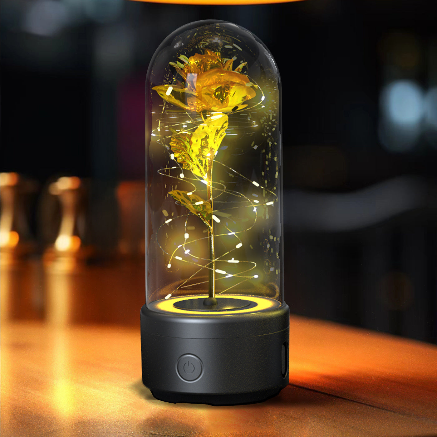 2 In 1 LED Eternal Rose & Speaker - PixliFi