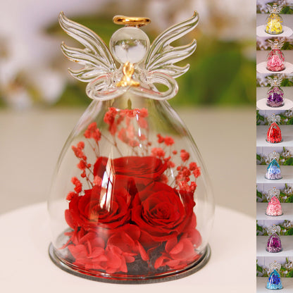 Eternal Flower Gift Box Angel - PixliFi