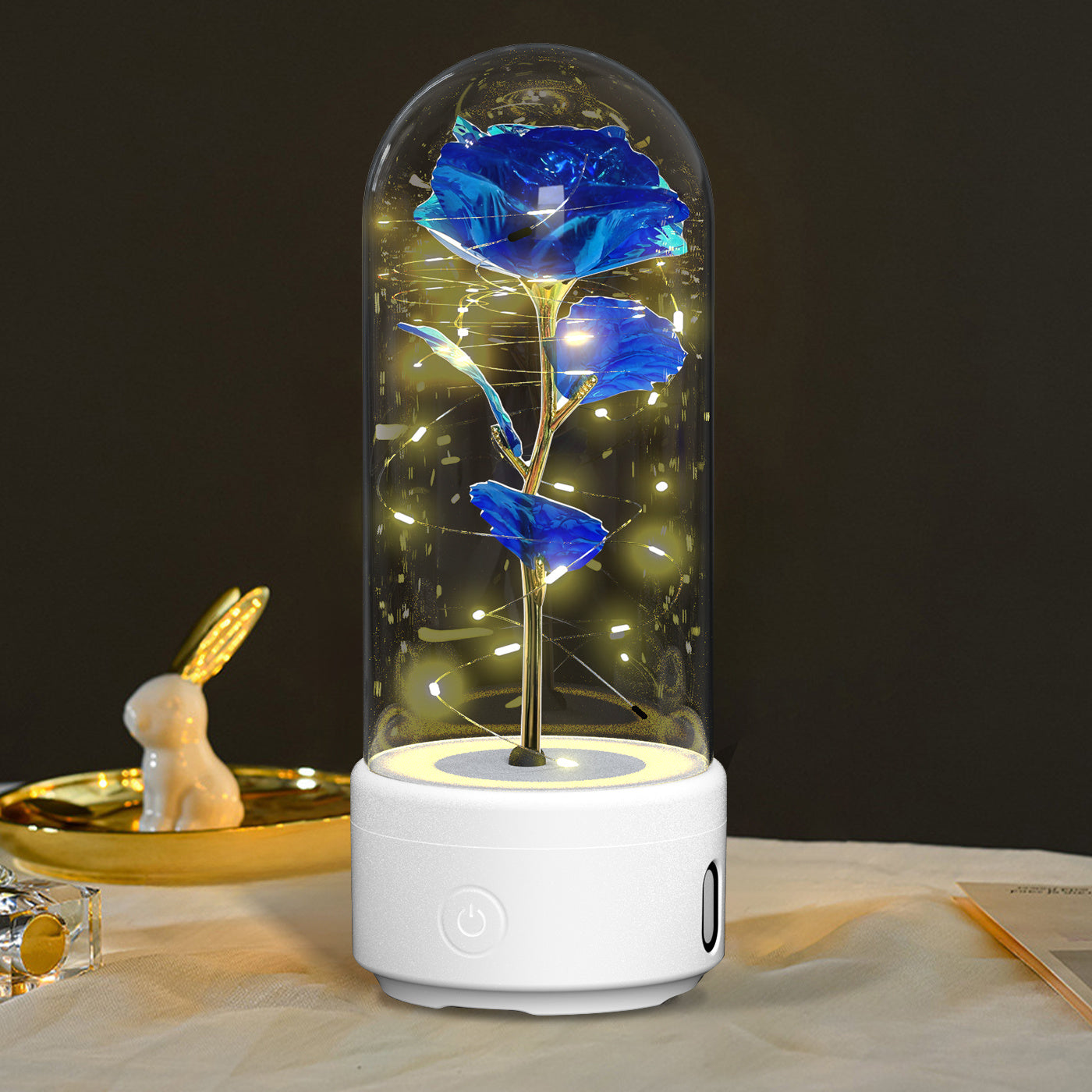 2 In 1 LED Eternal Rose & Speaker - PixliFi