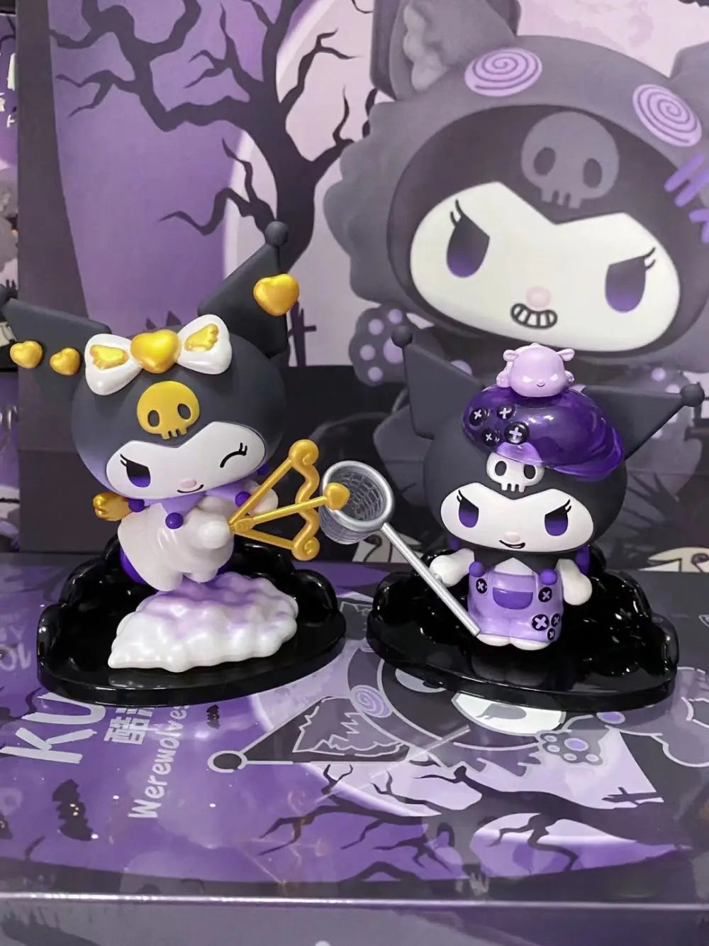 Sanrio Kuromi Blind Box Werewolf kill Series Action Figure Dolls Anime Figures Surprise Bag Cute Model Fans Collection Toy - PixliFi