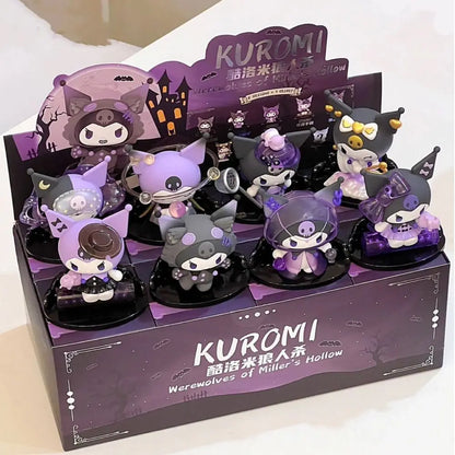 Sanrio Kuromi Blind Box Werewolf kill Series Action Figure Dolls Anime Figures Surprise Bag Cute Model Fans Collection Toy - PixliFi