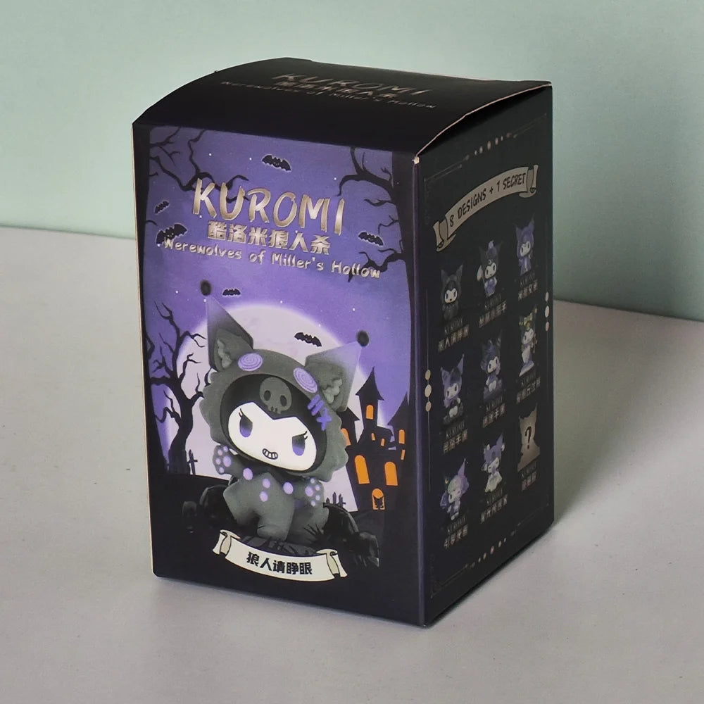 Sanrio Kuromi Blind Box Werewolf kill Series Action Figure Dolls Anime Figures Surprise Bag Cute Model Fans Collection Toy - PixliFi