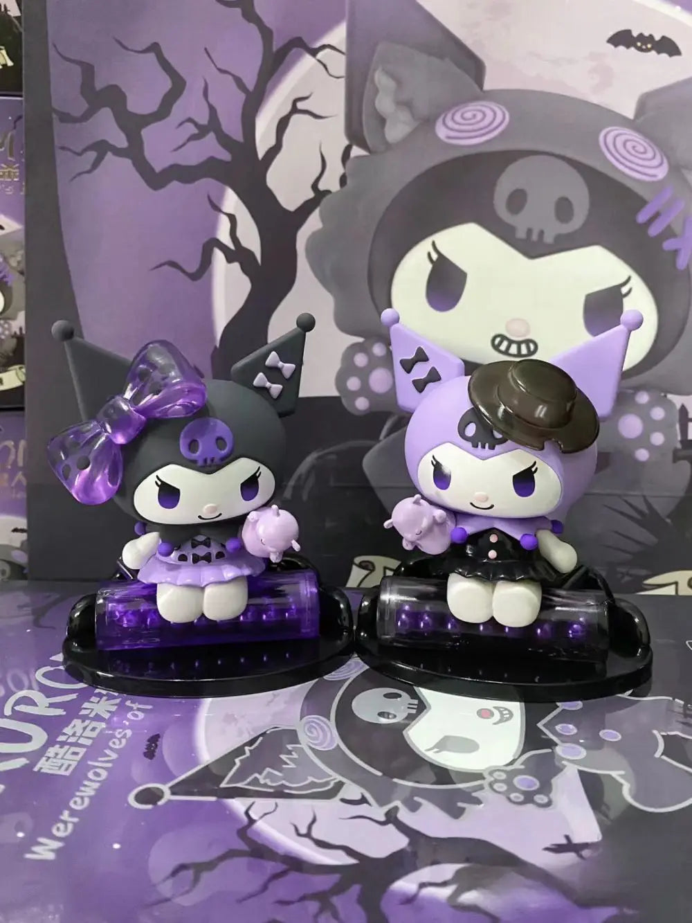 Sanrio Kuromi Blind Box Werewolf kill Series Action Figure Dolls Anime Figures Surprise Bag Cute Model Fans Collection Toy - PixliFi