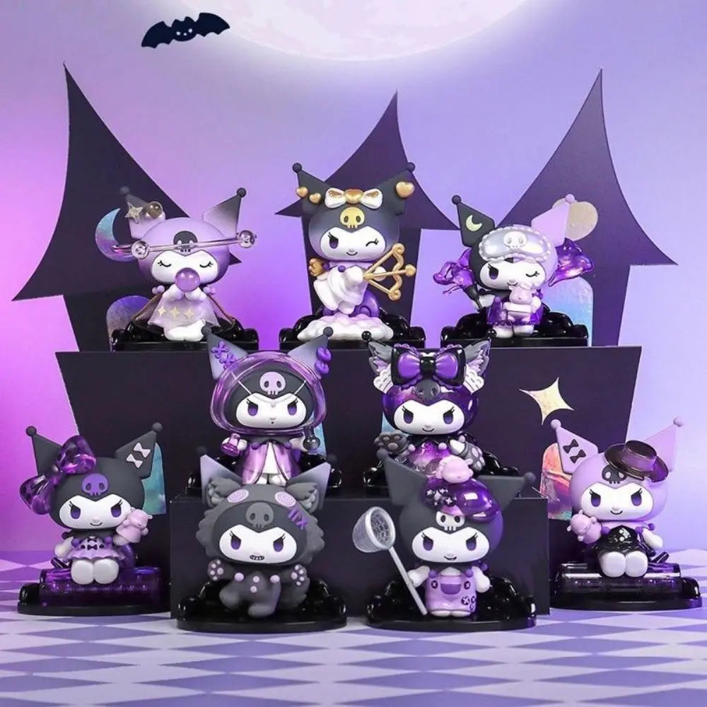 Sanrio Kuromi Blind Box Werewolf kill Series Action Figure Dolls Anime Figures Surprise Bag Cute Model Fans Collection Toy - PixliFi