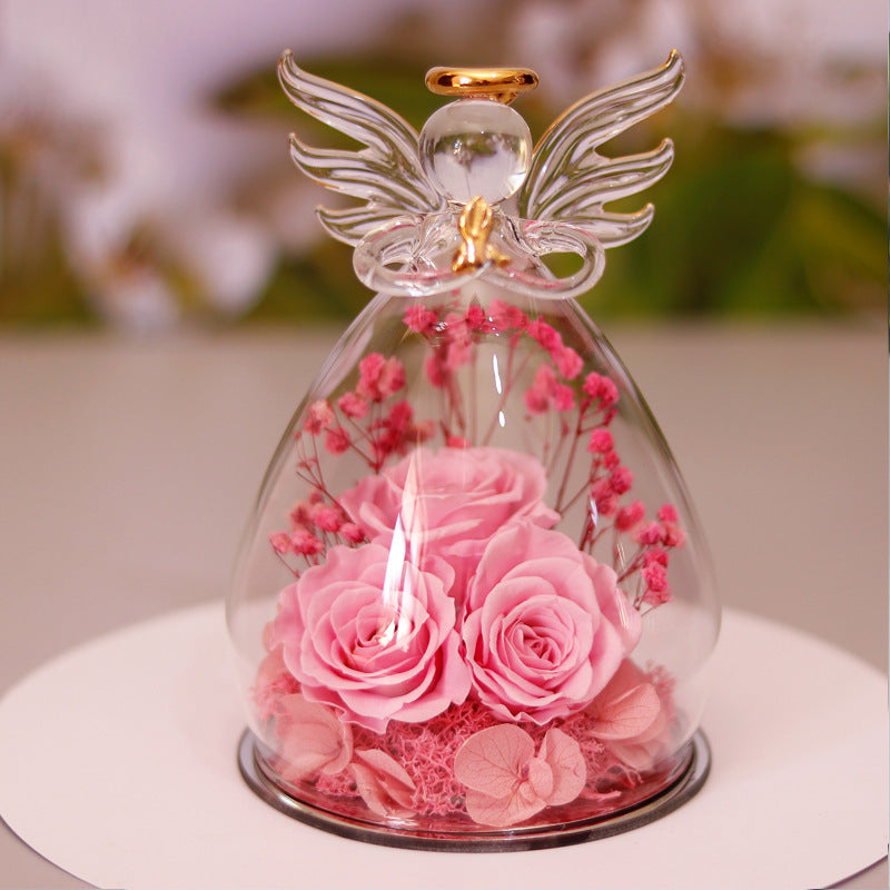 Eternal Flower Gift Box Angel - PixliFi