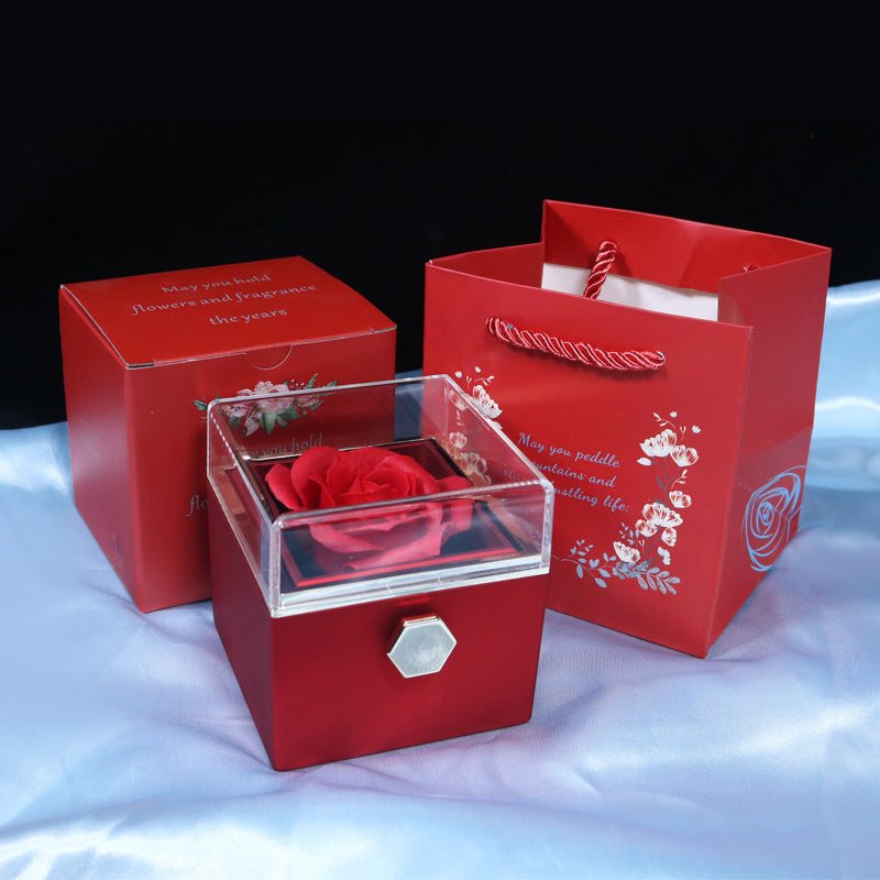 Forever Eternal Rose Rotating Box - PixliFi