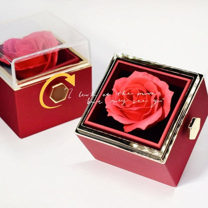 Forever Eternal Rose Rotating Box - PixliFi