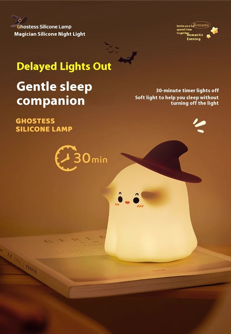 LED Small Ghost Night Lamp - PixliFi