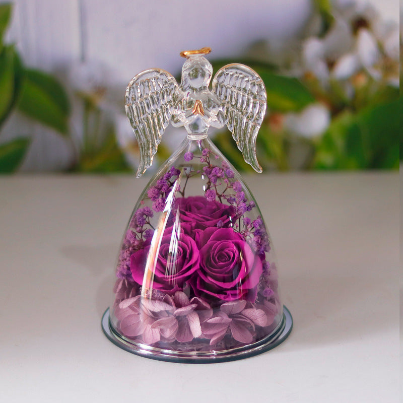 Eternal Flower Gift Box Angel - PixliFi