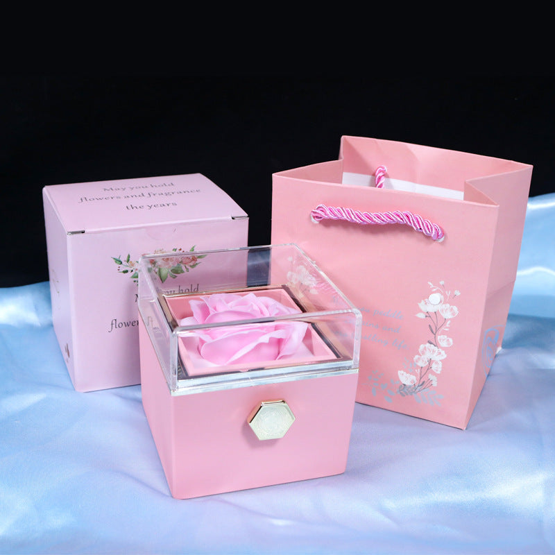 Forever Eternal Rose Rotating Box - PixliFi