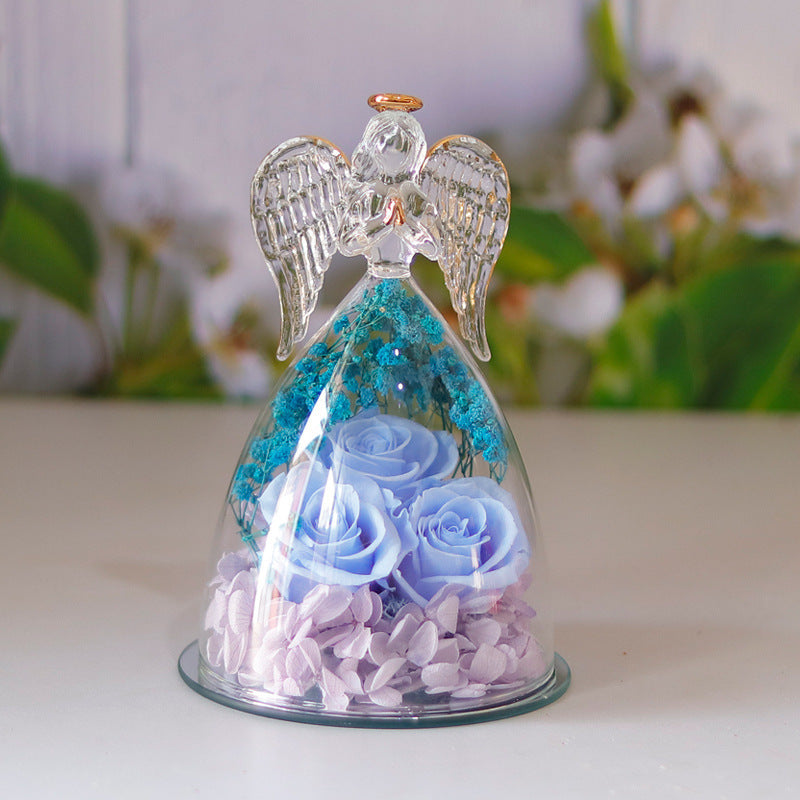 Eternal Flower Gift Box Angel - PixliFi